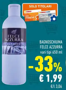 Conad Bagnoschiuma FELCE AZZURRA offerta
