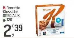 Supermercati Dok 6 Barrette Classiche SPECIAL K offerta