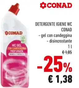 Conad Detergente igiene wc CONAD offerta
