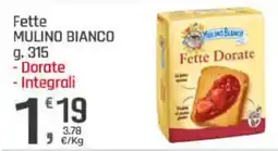Supermercati Dok Fette MULINO BIANCO - Dorate - Integrali offerta