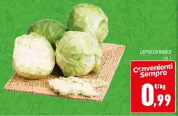 Conad Cappuccio bianco offerta