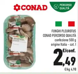 Conad Funghi pleurotus conad percorso qualità offerta