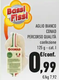 Conad Aglio bianco conad percorso qualità offerta