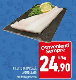 Conad Filetto di baccalà ammollato offerta
