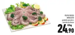 Conad Polpo fresco arricciato offerta