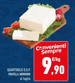 Conad Quartirolo d.o.p. fratelli arrigoni offerta