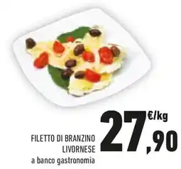 Conad Filetto di branzino livornese offerta