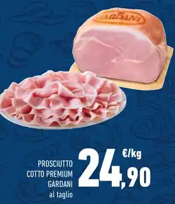 Conad Prosciutto cotto premium GARDANI offerta