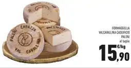 Conad Formaggella valcavallina caseificio PALENI offerta