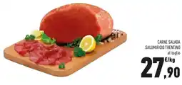 Conad Carne salada salumificio trentino offerta