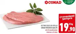 Conad Fettine scelte di vitello conad percorso qualità offerta