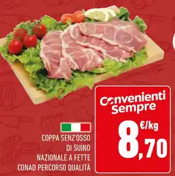 Conad Coppa senz'osso di suino nazionale a fette conad percorso qualità offerta