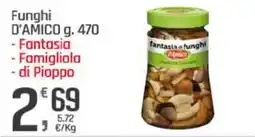 Supermercati Dok Funghi D'AMICO offerta