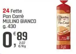 Supermercati Dok 24 Fette Pan Carrè MULINO BIANCO offerta