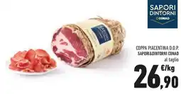 Conad Coppa piacentina d.o.p. SAPORI&DINTORNI CONAD offerta