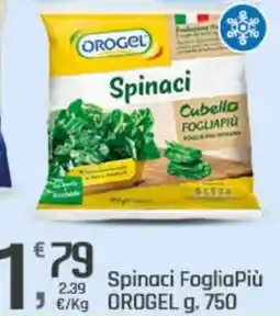 Supermercati Dok Spinaci FogliaPiù OROGEL offerta