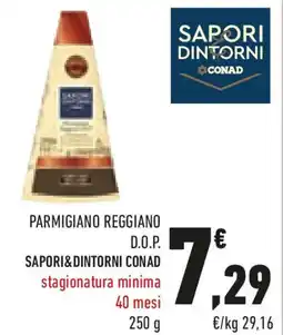 Conad Parmigiano reggiano d.o.p. SAPORI&DINTORNI CONAD offerta