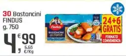 Supermercati Dok 30 Bastoncini FINDUS offerta