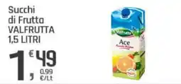 Supermercati Dok Succhi di Frutta VALFRUTTA offerta