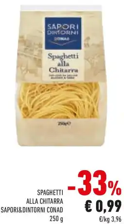 Conad Spaghetti alla chitarra APORI&DINTORNI CONAD offerta