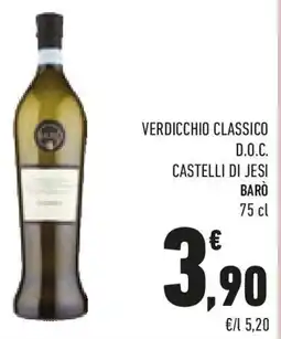 Conad Verdicchio classico d.o.c. castelli di jesi barò offerta