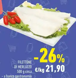 Conad Filettone di merluzzo offerta
