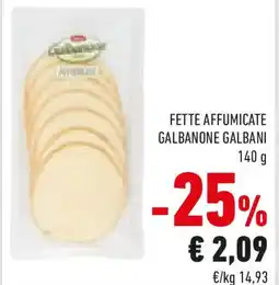 Conad Fette affumicate galbanone GALBANI offerta