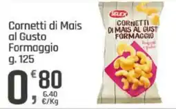 Supermercati Dok SELEX Cornetti di Mais al Gusto Formaggio offerta