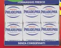 Supermercati Piccolo Philadelphia formaggio fresco spalmabile original/light offerta