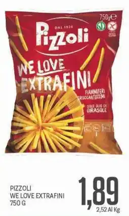 Supermercati Piccolo Pizzoli we love extrafini offerta