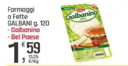 Supermercati Dok Formaggi a Fette GALBANI offerta