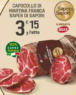 Supermercati Dok Capocollo di martina franca SAPER DI SAPORI offerta