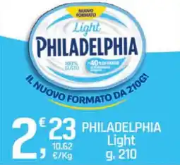 Supermercati Dok PHILADELPHIA Light offerta