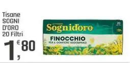 Supermercati Dok Tisane SOGNI D'ORO 20 Filtri offerta