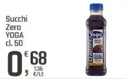 Supermercati Dok Succhi Zero YOGA offerta