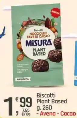 Supermercati Dok Biscotti Plant Based offerta