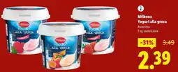 Lidl Milbona Yogurt alla greca offerta