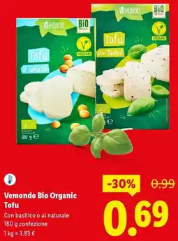 Lidl Vemondo Bio Organic Tofu offerta