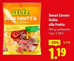 Lidl Sweet Corner Gelée alla frutta offerta
