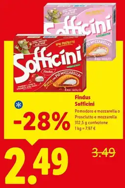 Lidl Findus Sofficini offerta
