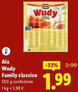 Lidl Aia Wudy Family classico offerta