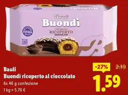 Lidl Bauli Buondì ricoperto al cioccolato offerta