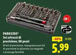 Lidl PARKSIDE Set attrezzi di precisione offerta