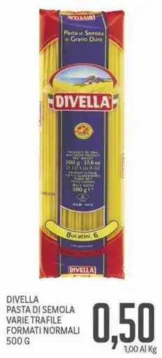 Supermercati Piccolo Divella pasta di semola offerta