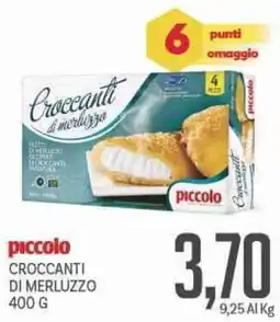 Supermercati Piccolo Piccolo croccanti di merluzzo offerta