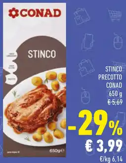 Conad Stinco precotto CONAD offerta