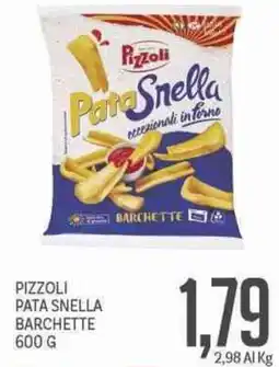 Supermercati Piccolo Pizzoli pata snella barchette offerta