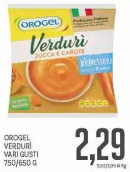 Supermercati Piccolo Orogel verduri offerta
