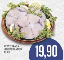 Supermercati Piccolo Pesce spada mediterraneo offerta
