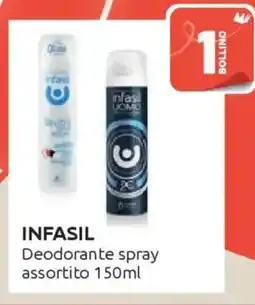 Ipersoap INFASIL Deodorante spray offerta